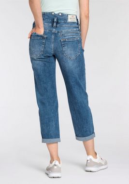 Herrlicher High-waist-Jeans Pitch HI Tap Denim Light