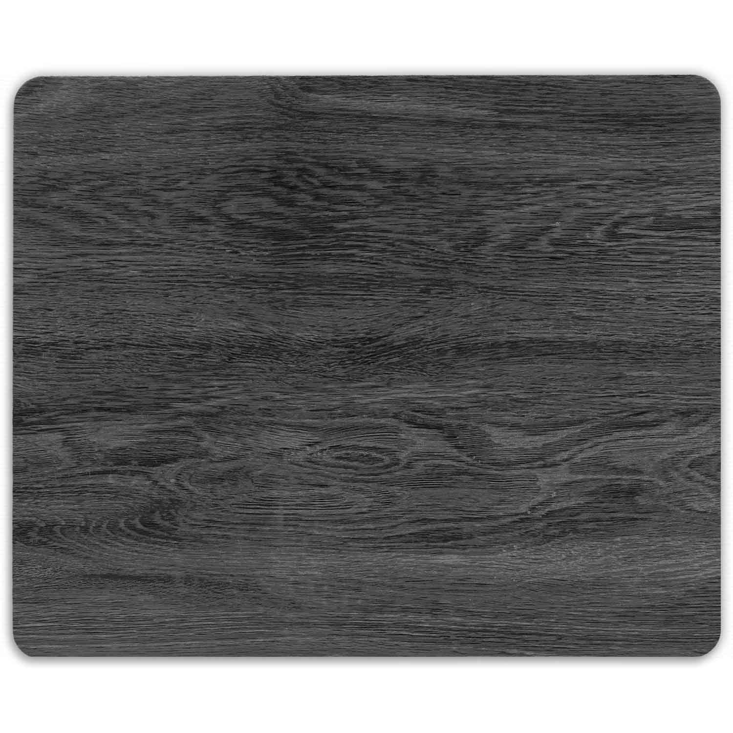 GRAVURZEILE Mauspad Bedrucktes Mousepad - im Holz Design - Mousepad für Büro & Gaming
