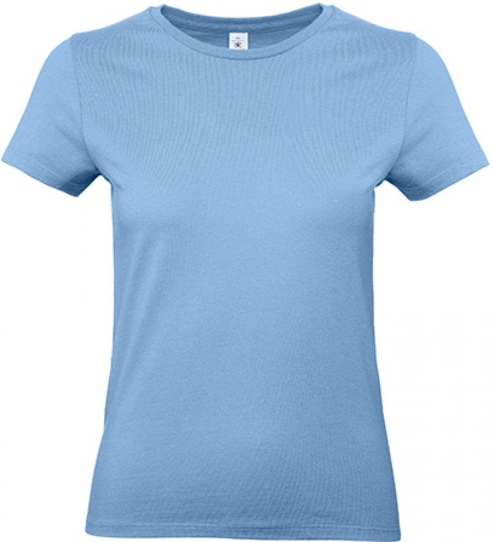 Rundhalsshirt Damen T-Shirt 100 E190