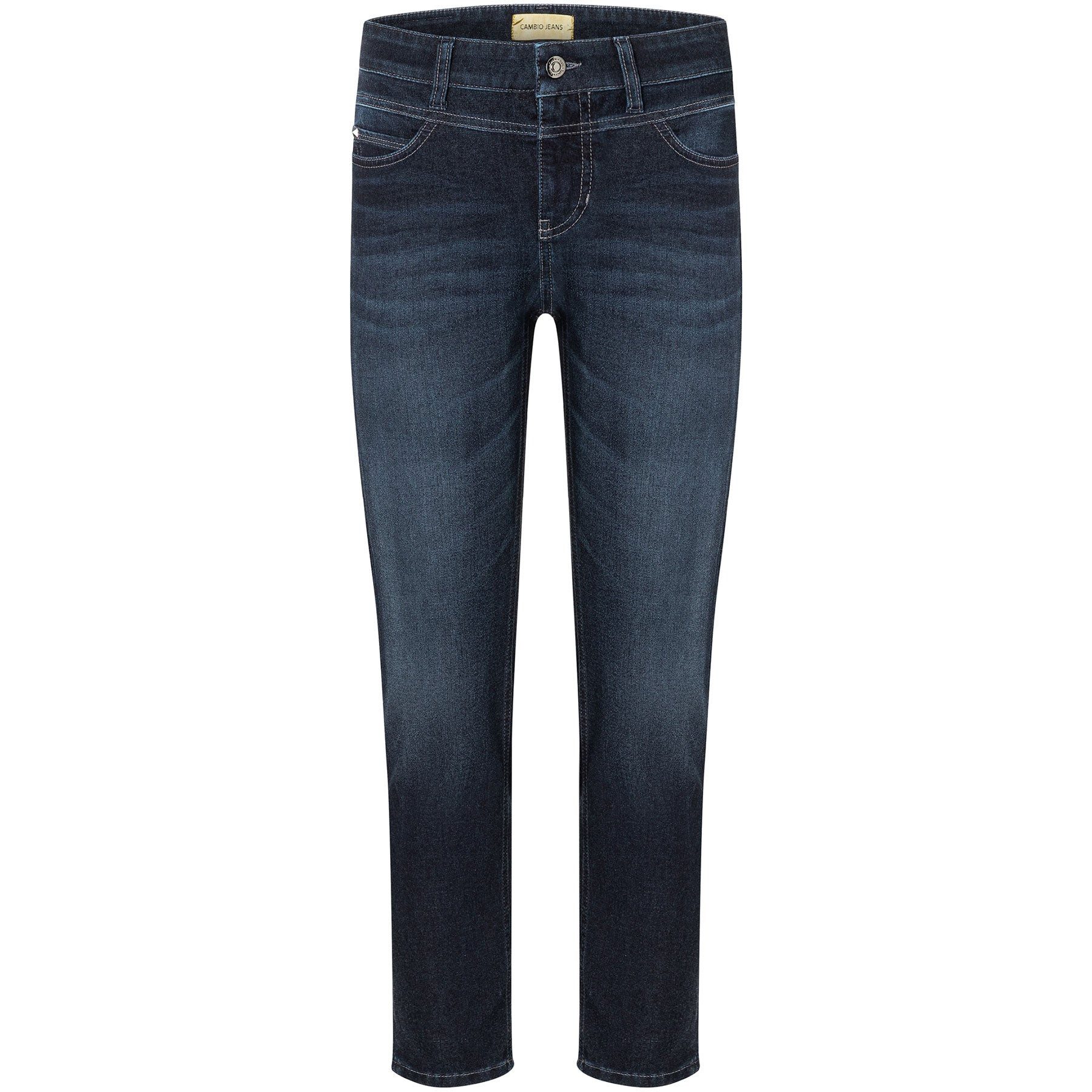 Cambio 5-Pocket-Jeans CAMBIO Jeans POSH Mid Waist - Blau