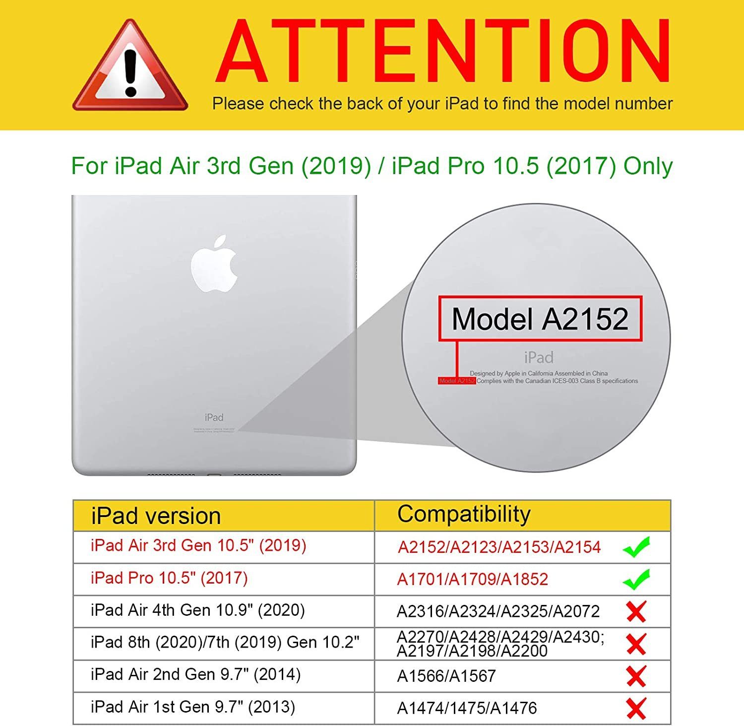 Fintie Tablet-Hülle Hybrid Hülle für iPad Air 2019 (3. Generation) / iPad Pro 10.5 2017 10,5 Zoll, [Eingebauter Stifthalter] Stoßfeste Abdeckung mit Klar Hartschalen