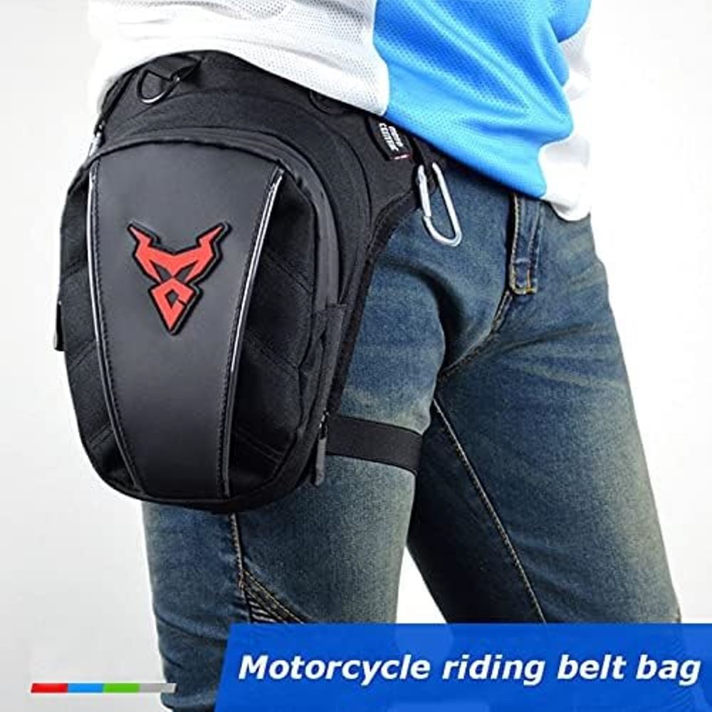 RAIKOU Beintasche Oxford Hüfttasche, Motorrad-Beintasche Oberschenkel Gürteltasche
