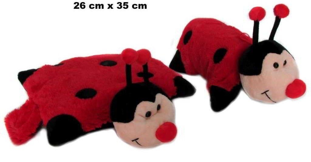 Mein Style Kuscheltier Klappkissen klein Marienkäfer (1-St