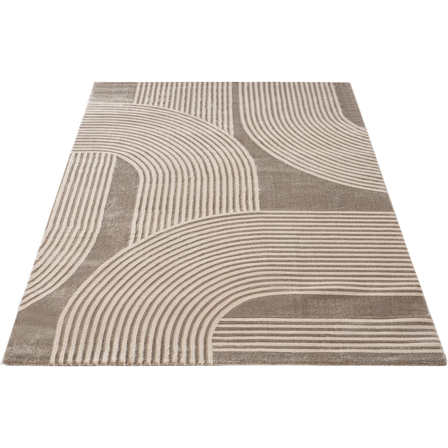 Carpetilla Designteppich Designer Wohnzimmer Teppich abstrakte Musterung mo günstig online kaufen