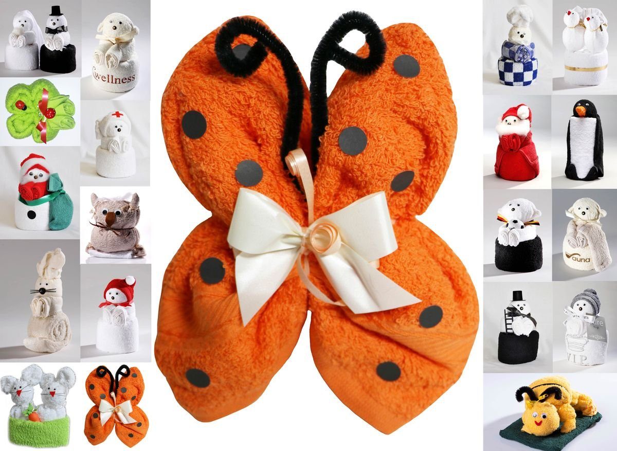 JACK Handtuch Set Frottier Geschenk Set viele Modelle Handarbeit Origami Gä günstig online kaufen