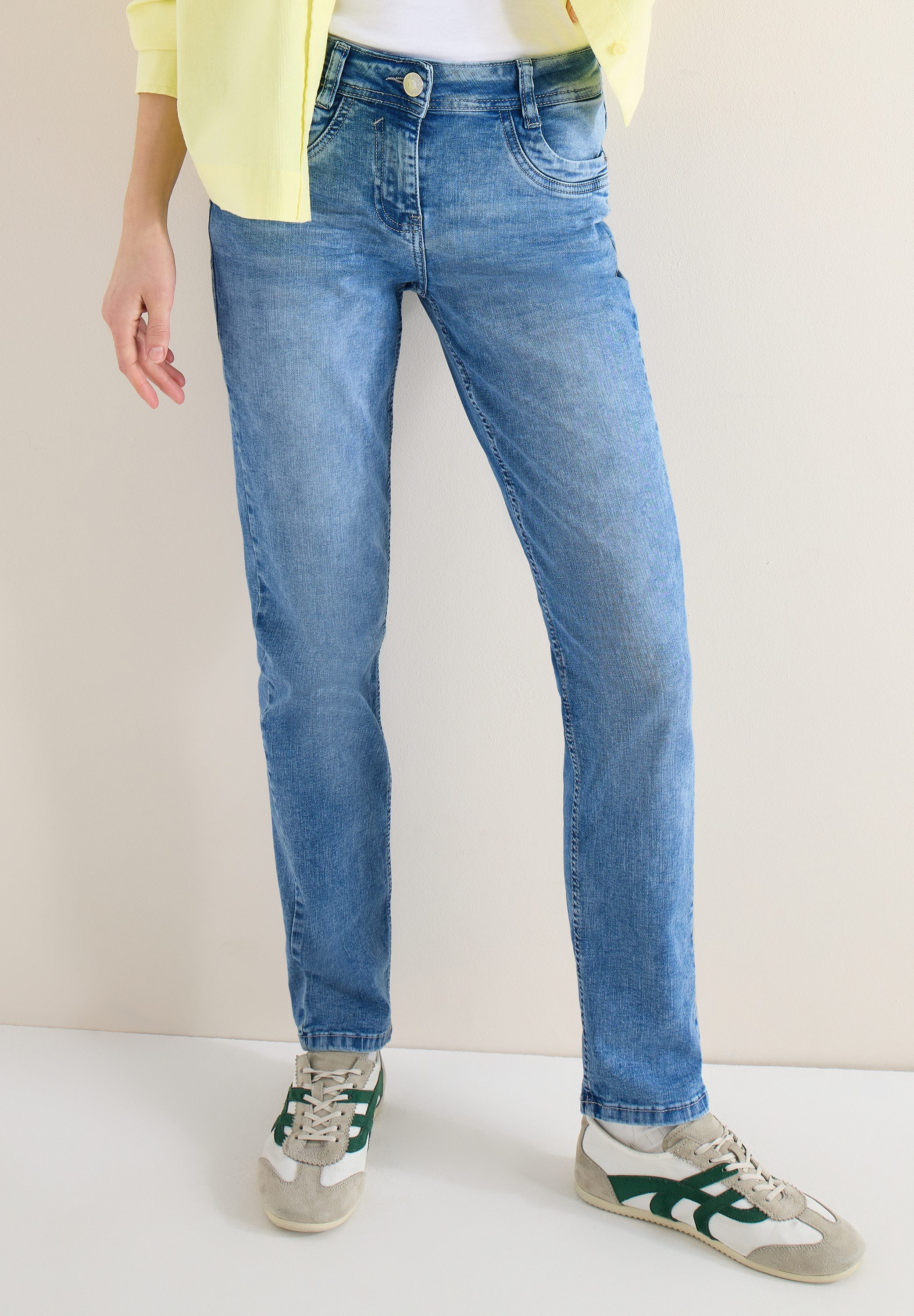 CECIL Slim-fit-Jeans Style Scarlett im 5-Pocket-Stil und mit Stretch