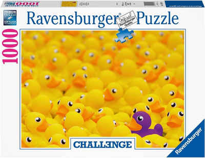 Ravensburger Puzzle Quietscheenten, 1000 Puzzleteile, Made in Germany, FSC® - schützt Wald - weltweit