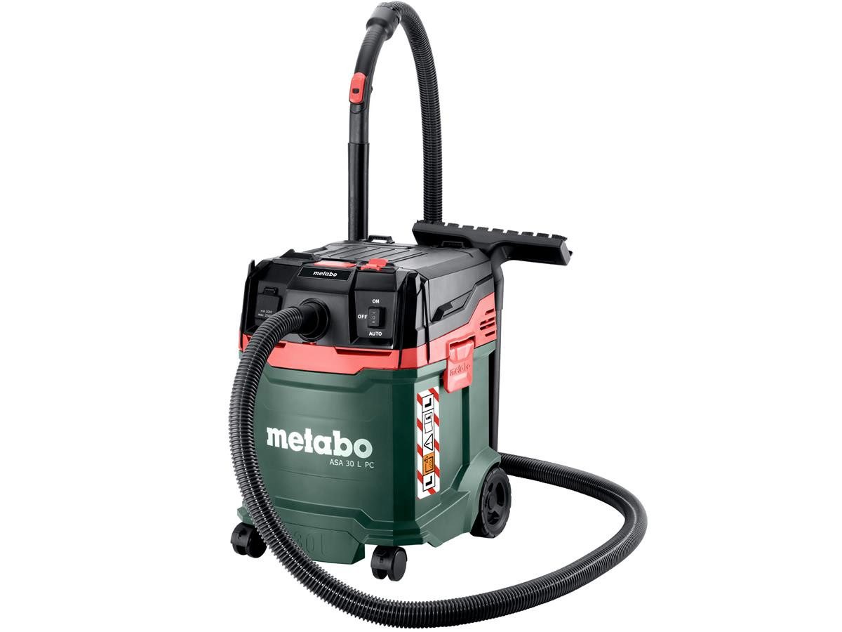 metabo Nass-Trocken-Sauger ASA 30 L PC, 1200 W, mit Beutel, Manuelle Filterreinigung
