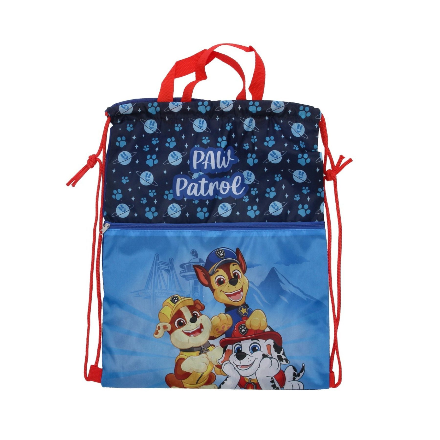 PAW PATROL Turnbeutel für Kinder Deluxe Sport Freizeit und täglichen Gebrauch (1-tlg)