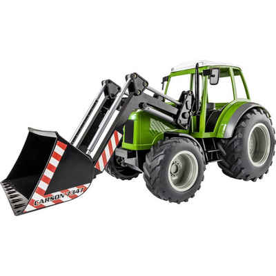 CARSON Spielzeug-Auto 1:16 RC Traktor m. Frontlader 2.4G 100%