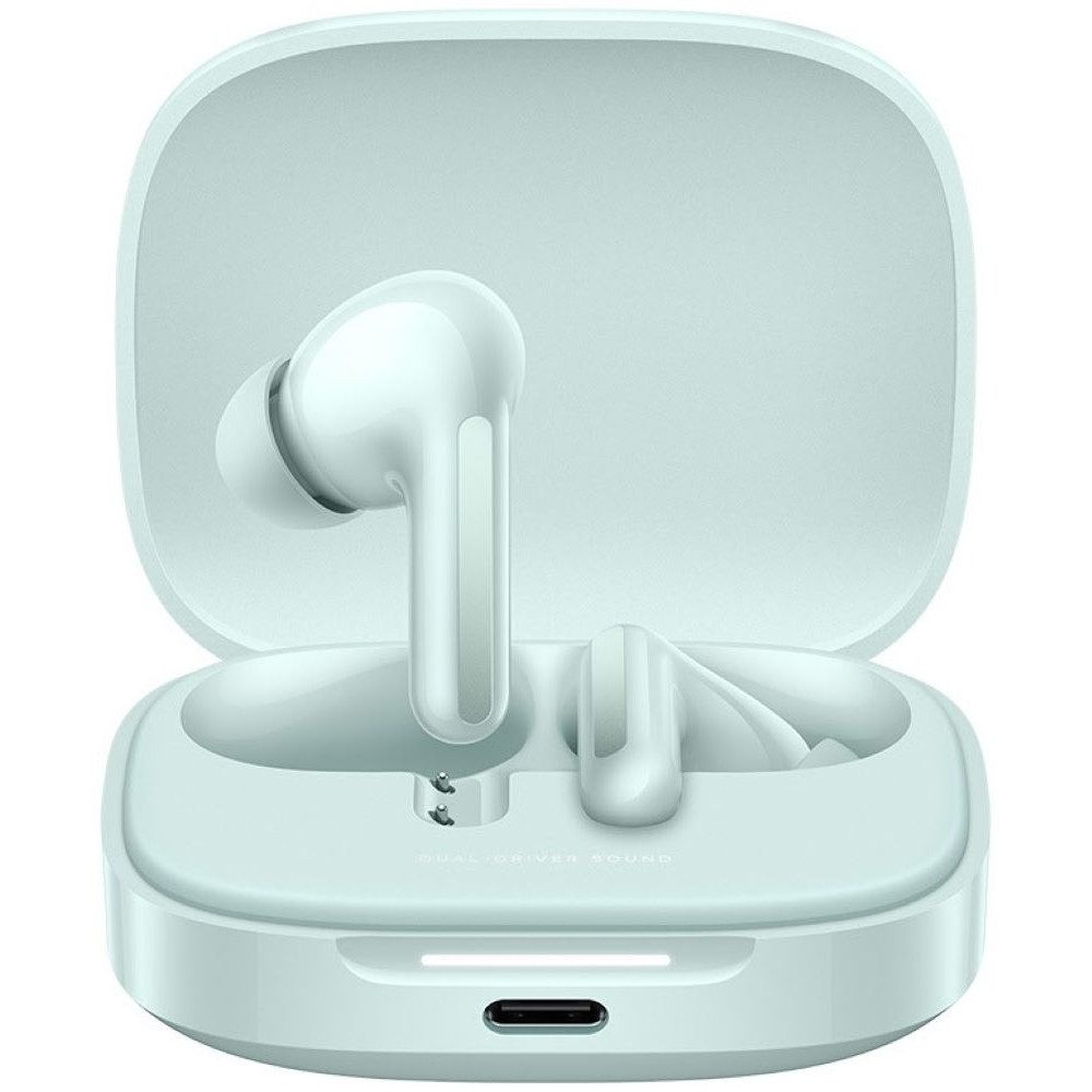 Xiaomi Redmi Buds 6 True Wireless - Kopfhörer - grün In-Ear-Kopfhörer (Integrierte App-Funktionalität, Bluetooth 5.0)