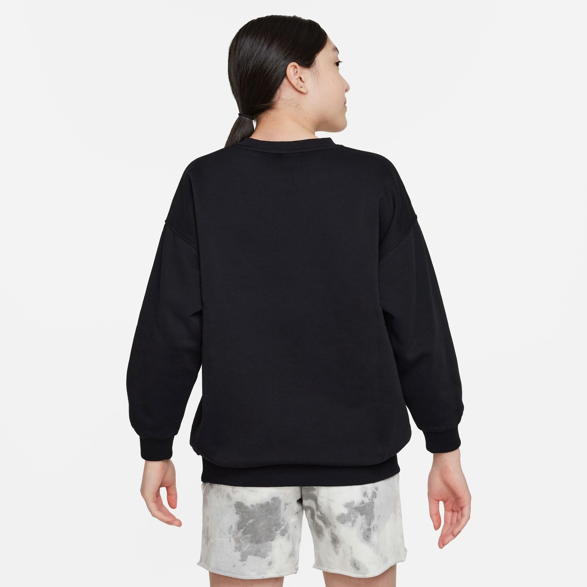 Nike Sportswear Fleecepullover Nike Mädchen Pullover Club Fleece Sweatshirt FD2923