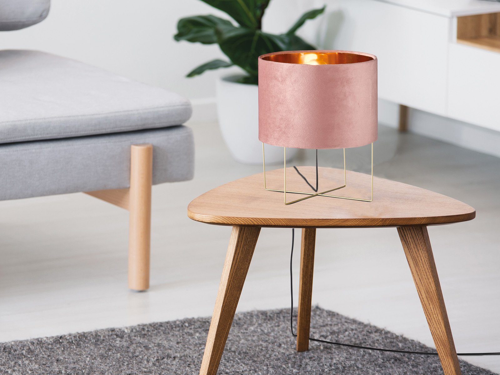 FISCHER & HONSEL LED Nachttischlampe, Dimmfunktion, LED wechselbar, Warmwei günstig online kaufen