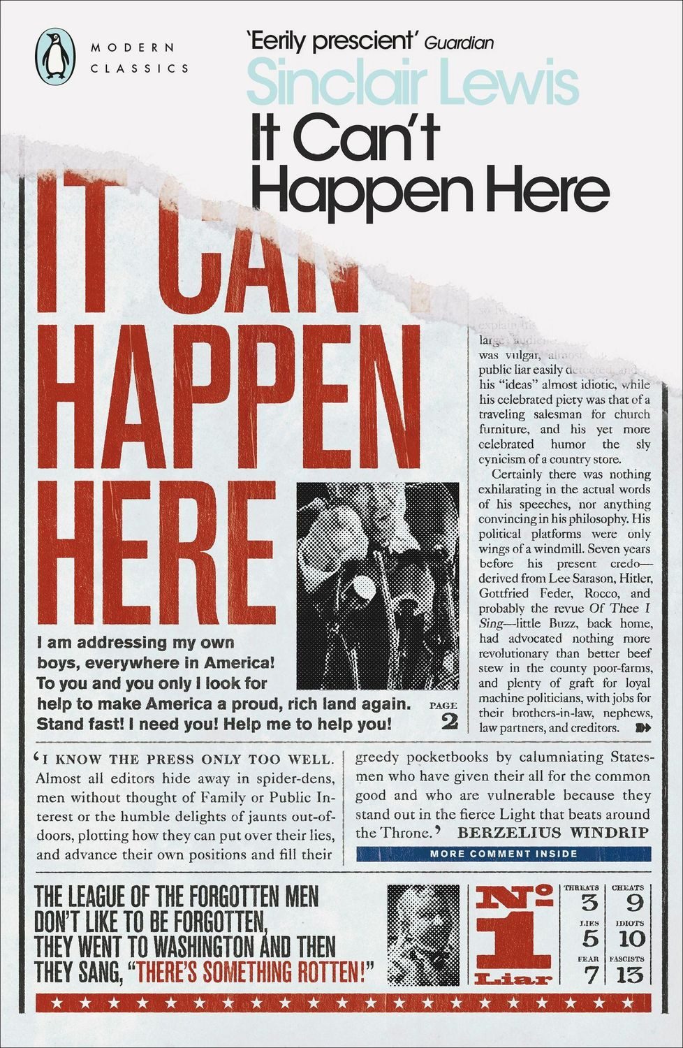 It Can't Happen Here / Sinclair Lewis, X