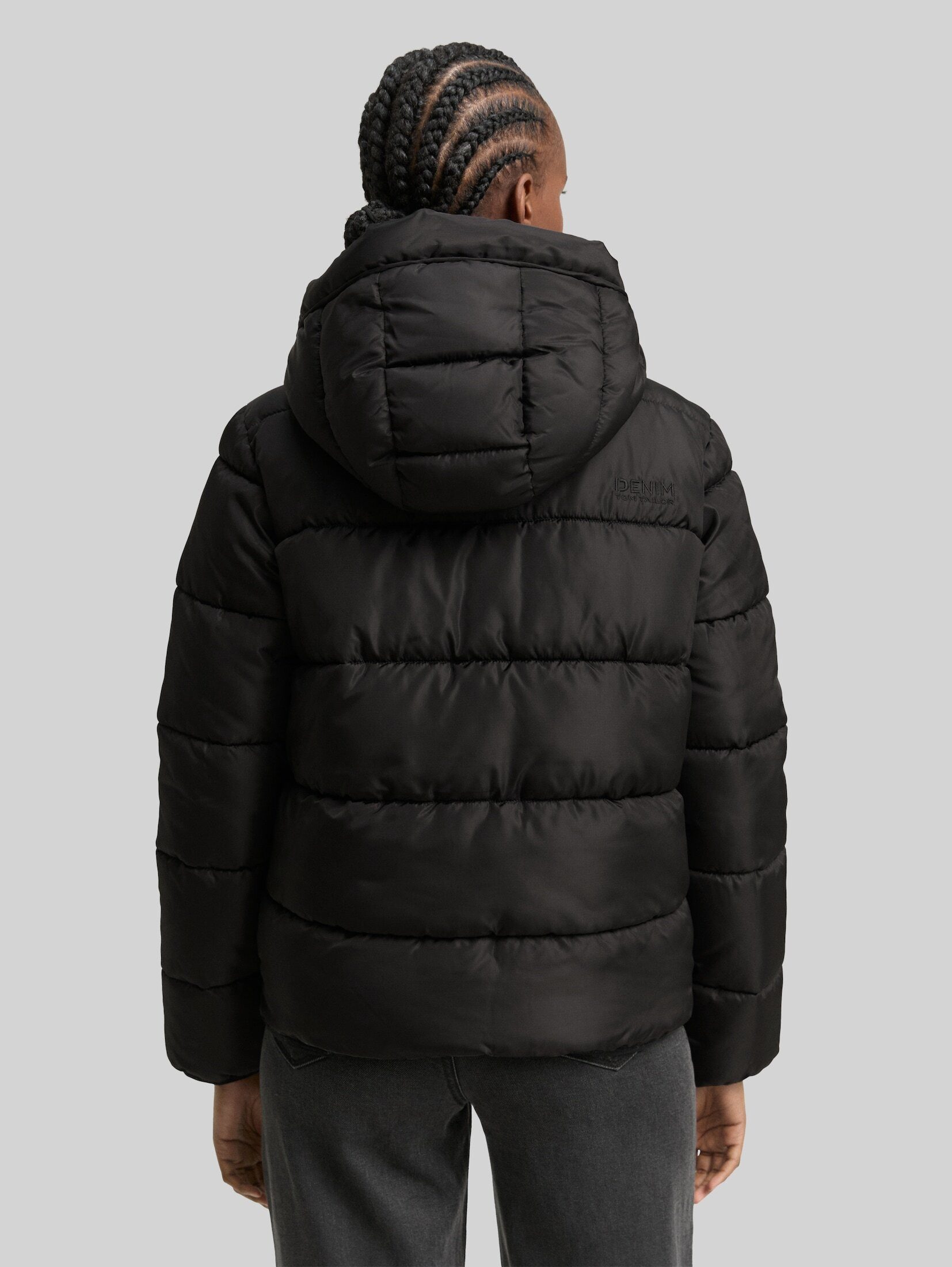 TOM TAILOR Denim Steppjacke Jacken Puffer-Jacke mit Kapuze