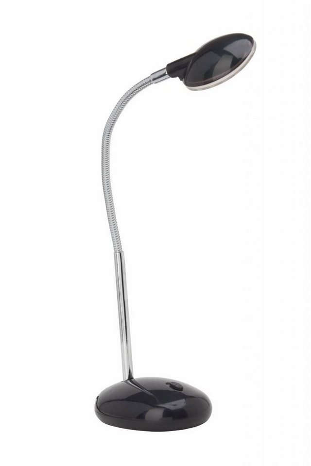 Brilliant Tischleuchte Timmi, Lampe Timmi LED Tischleuchte schwarz 1x 2W LED  integriert, (100lm, 6, Durch Flexgelenk in Höhe und Neigung einstellbar