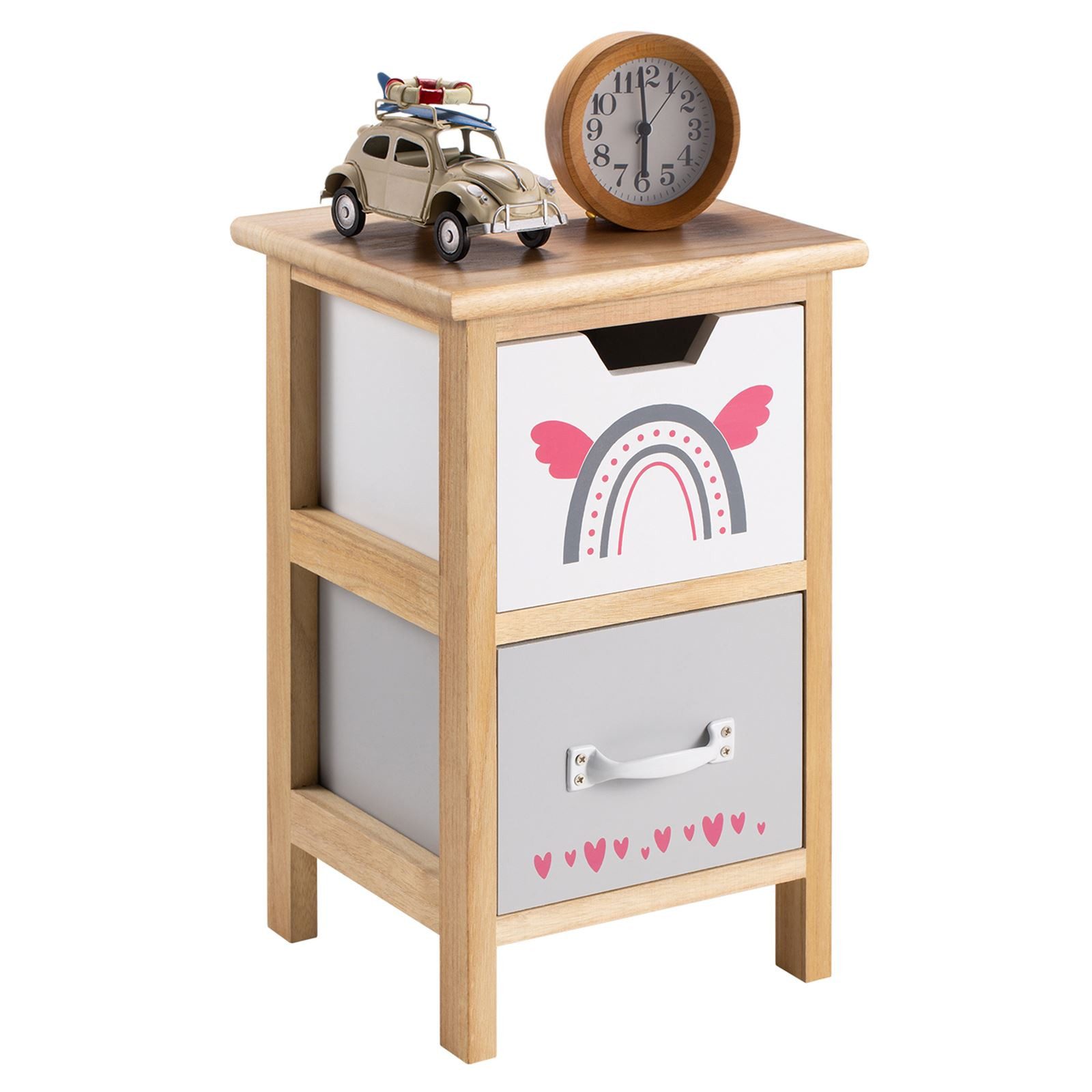 CARO-Möbel Kommode ESTA, Kommode ESTA, Kinderzimmer Möbel, Deko, Holz Natur