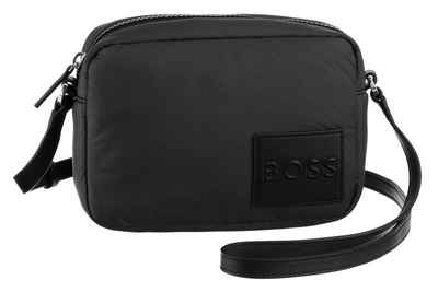 BOSS Umhängetasche Deva Crossbody-PN, im praktischem Format Handtasche Damen Tasche Damen Schultertasche