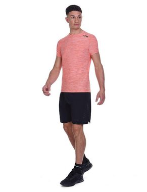 TCA T-Shirt TCA Herren Galaxy Laufshirt - Orange, XL (1-tlg)