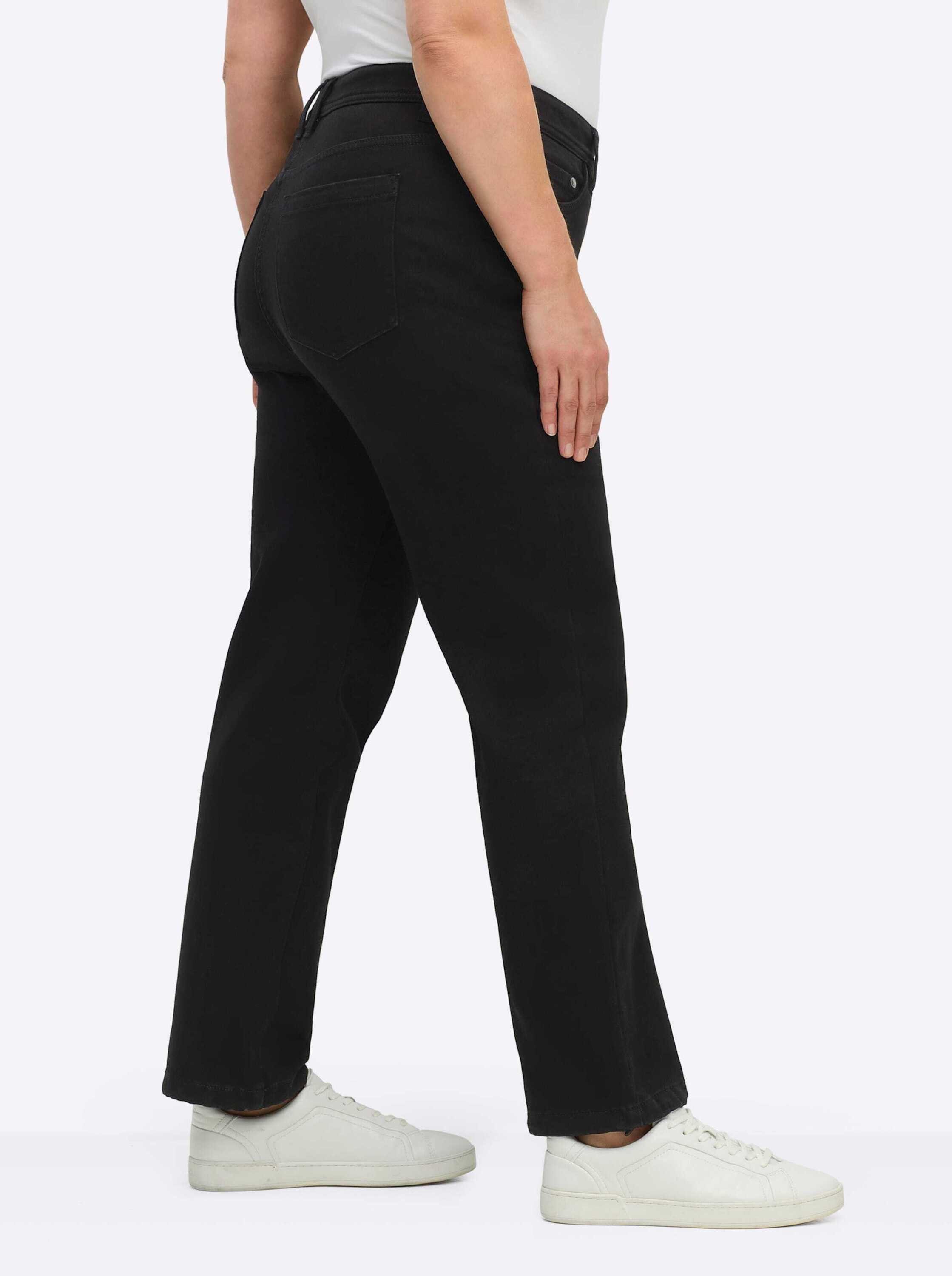 Sheego Jerseyhose Thermo-Jeans