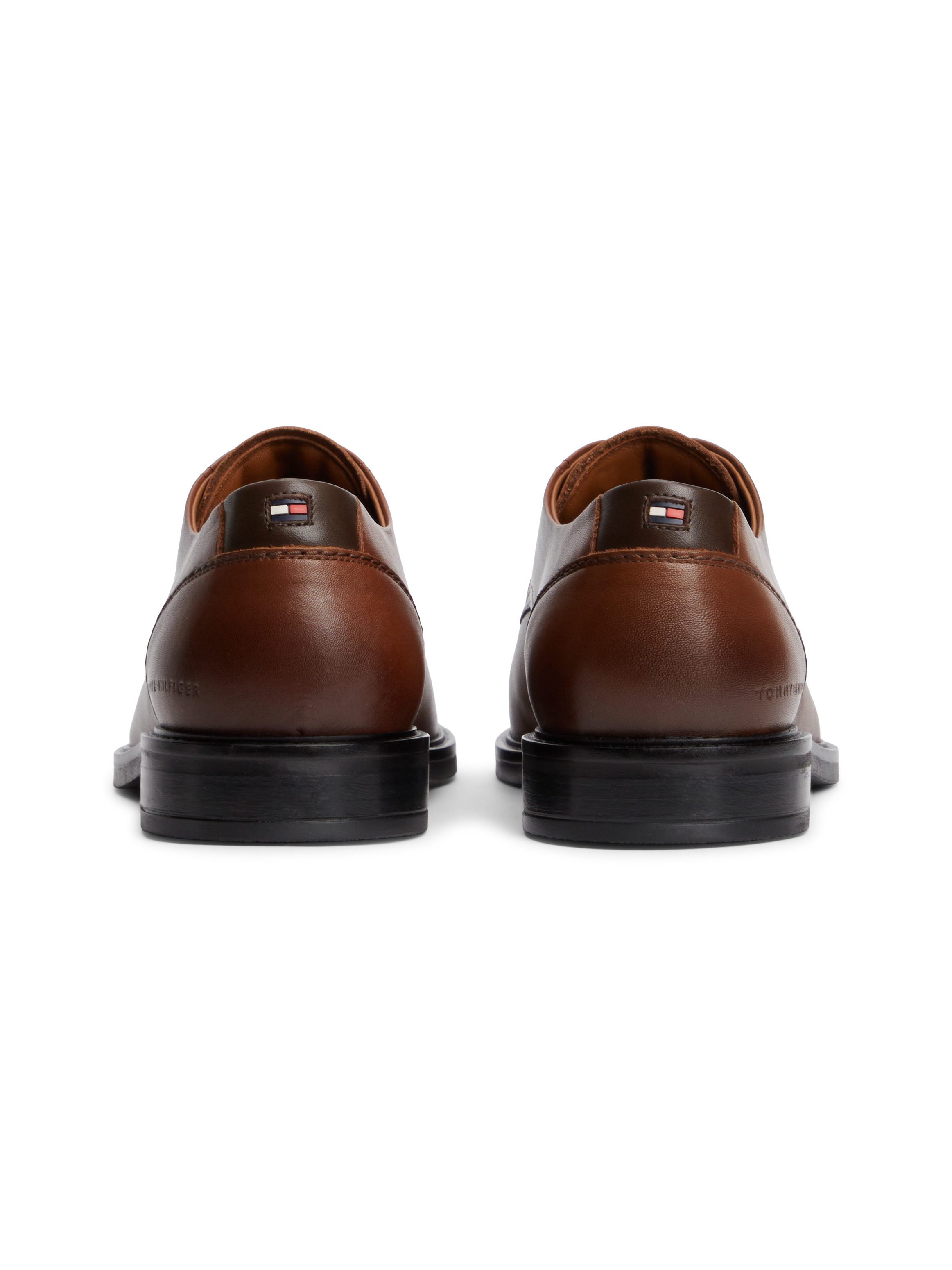 Tommy Hilfiger CORPORATE DRESSY LTH SHOE Schnürschuh Abendschuh, Festtagsschuh mit dezenten Ziernähten