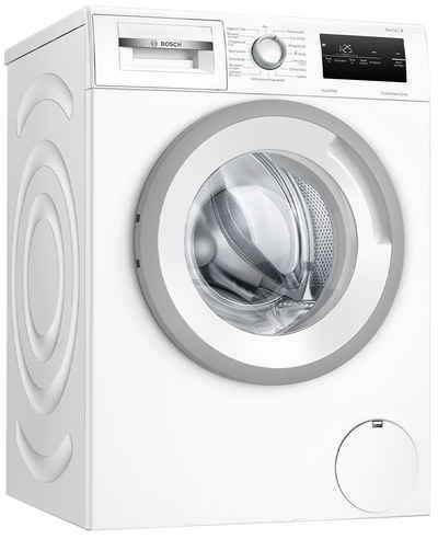 BOSCH Waschmaschine Serie 4 WAN281KA3, 7 kg, 1400 U/min, Nachlegefunktion, AquaStop, Display, Hygiene Plus, 12 Programme
