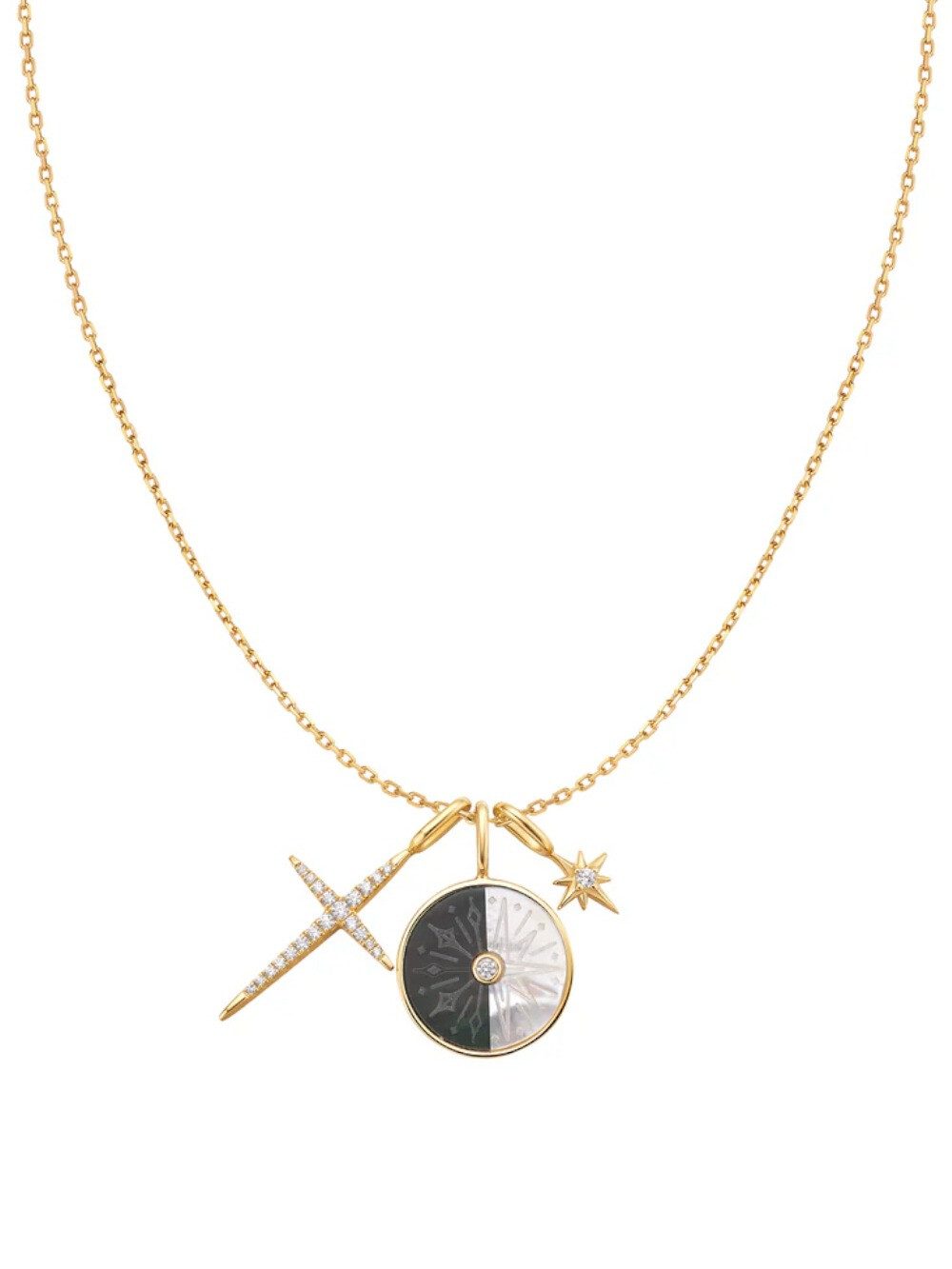 Ania Haie Kette mit Anhänger Ania Haie NST048-05 Set Halskette Infinity + 3 Anhänger