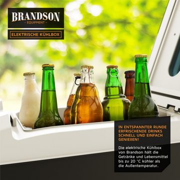 Brandson Elektrische Kühlbox, Kühlbox elektrisch 10L - Kühlt & hält Warm, von -10 bis +65°C