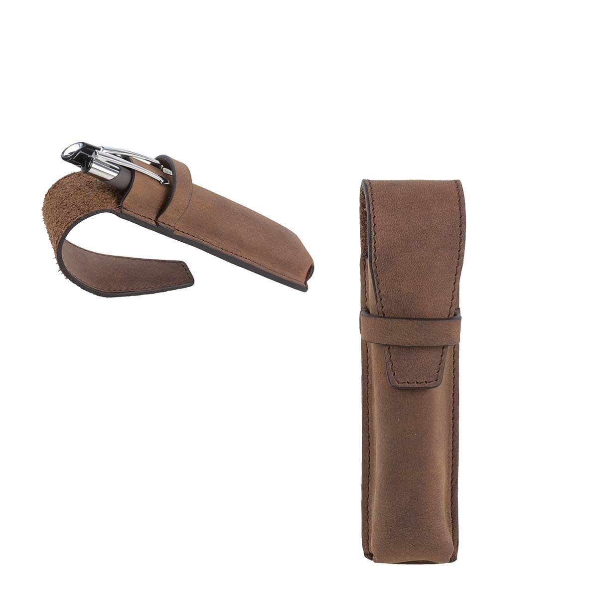 Ruitertassen Schreibgeräteetui Classic Adult, 2er Stiftetui, aus hochwertigem Leder