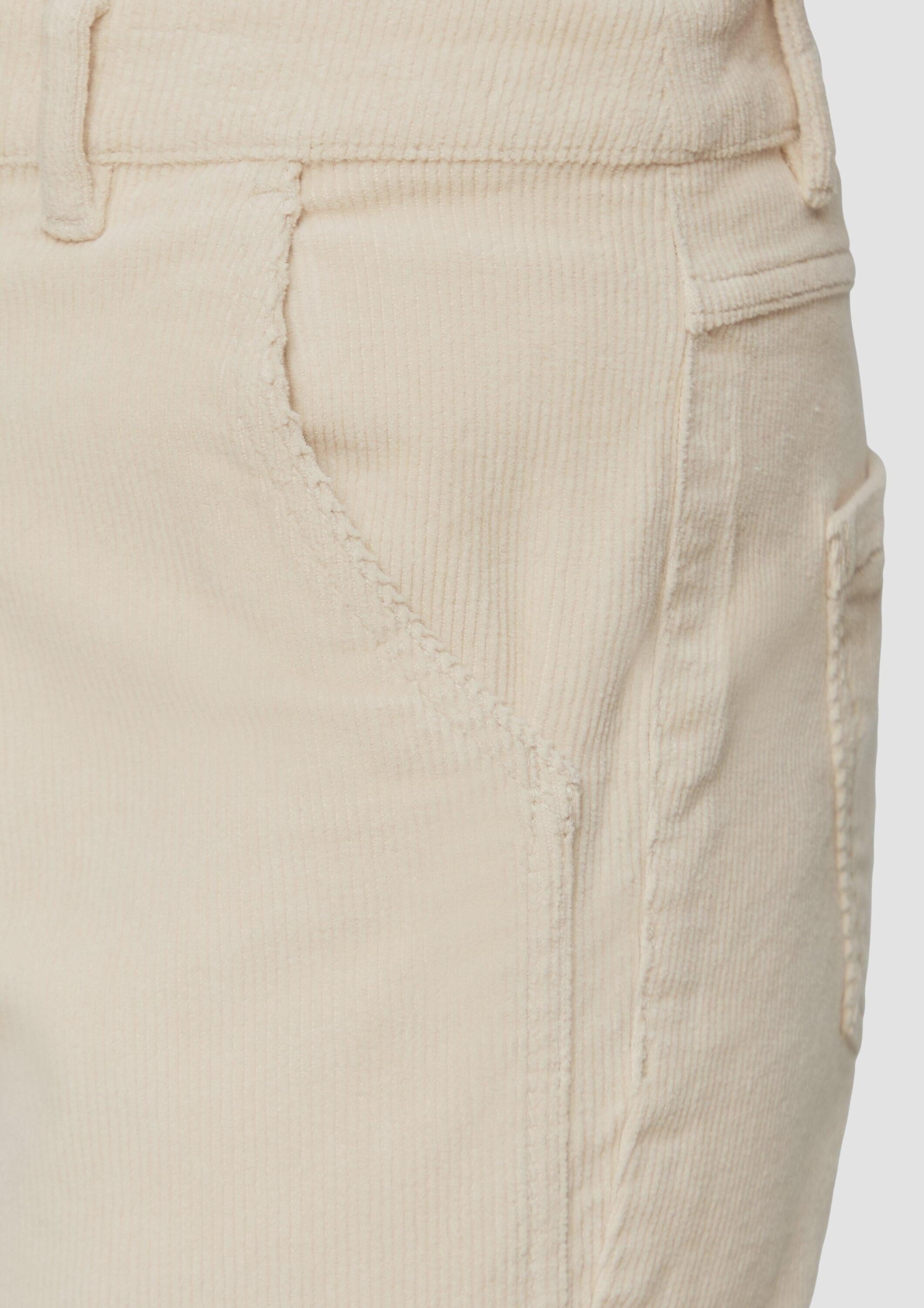 s.Oliver Chinos Hose Cordhose im Slim Fit