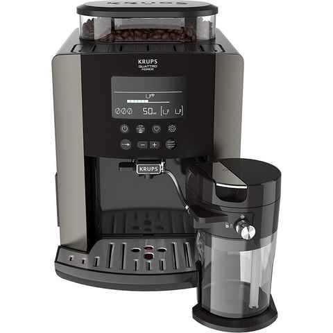 Krups Kaffeevollautomat EA 819E Arabica Latte Quattro Force