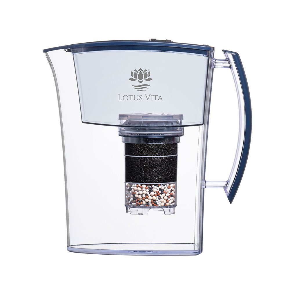 Lotus Vita Wasserfilter Kanne Lotus 1,6L - Natura Plus