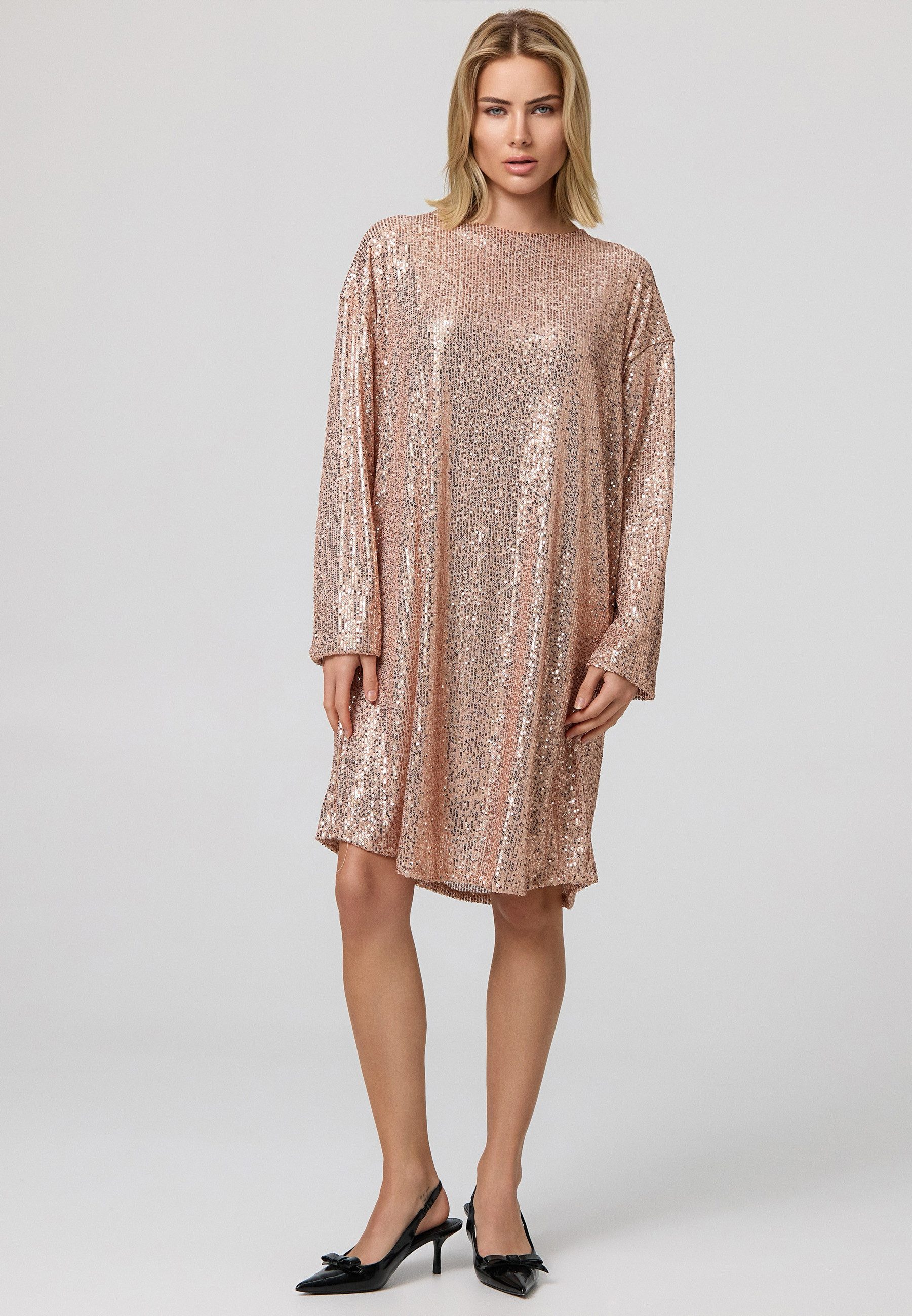 Worldclassca Paillettenkleid Worldclassca Paillettenkleid Dress mit Pailetten Club Partykleid Neu