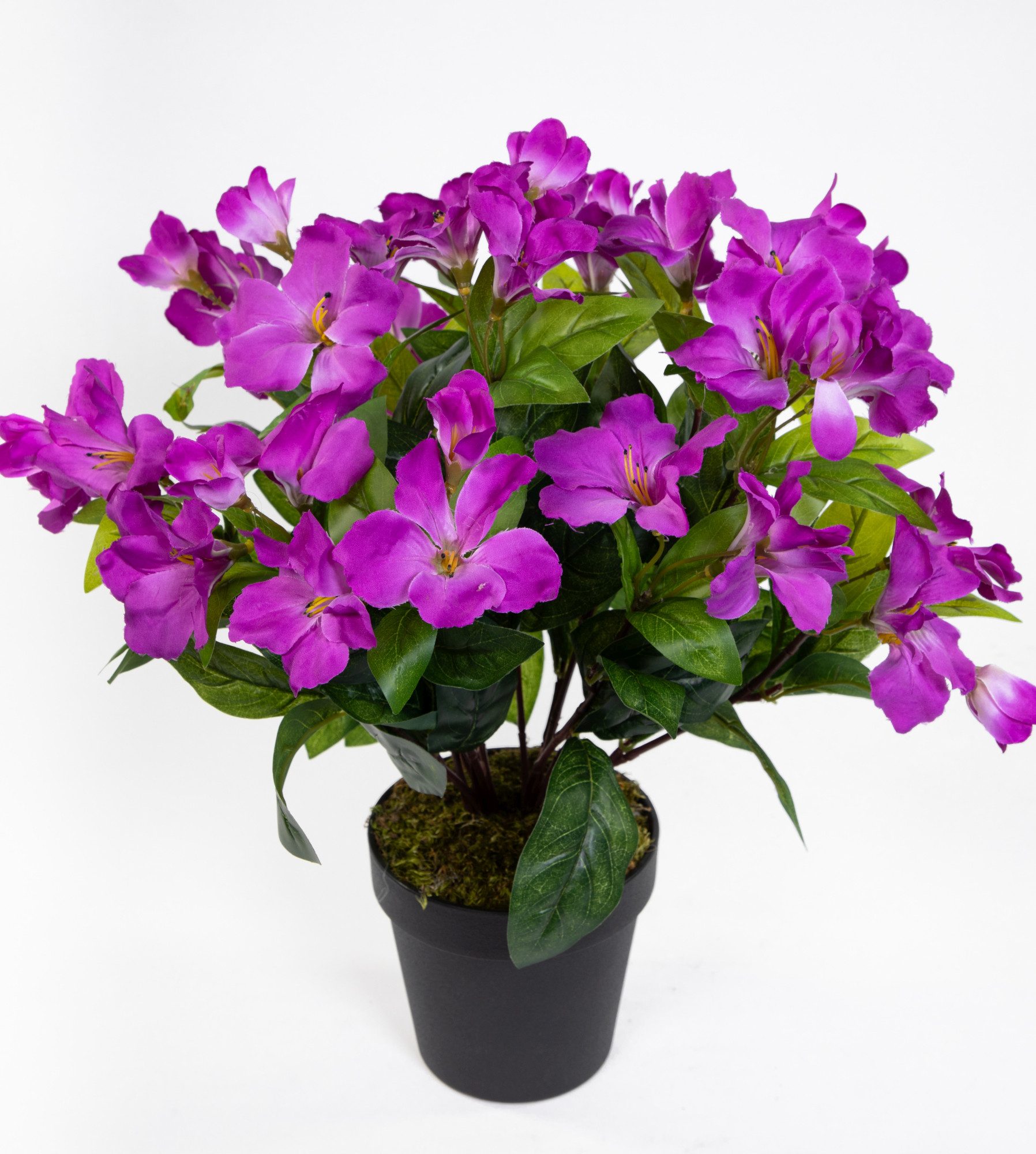 Kunstblume Großer Hibiskus 42cm im Topf günstig online kaufen