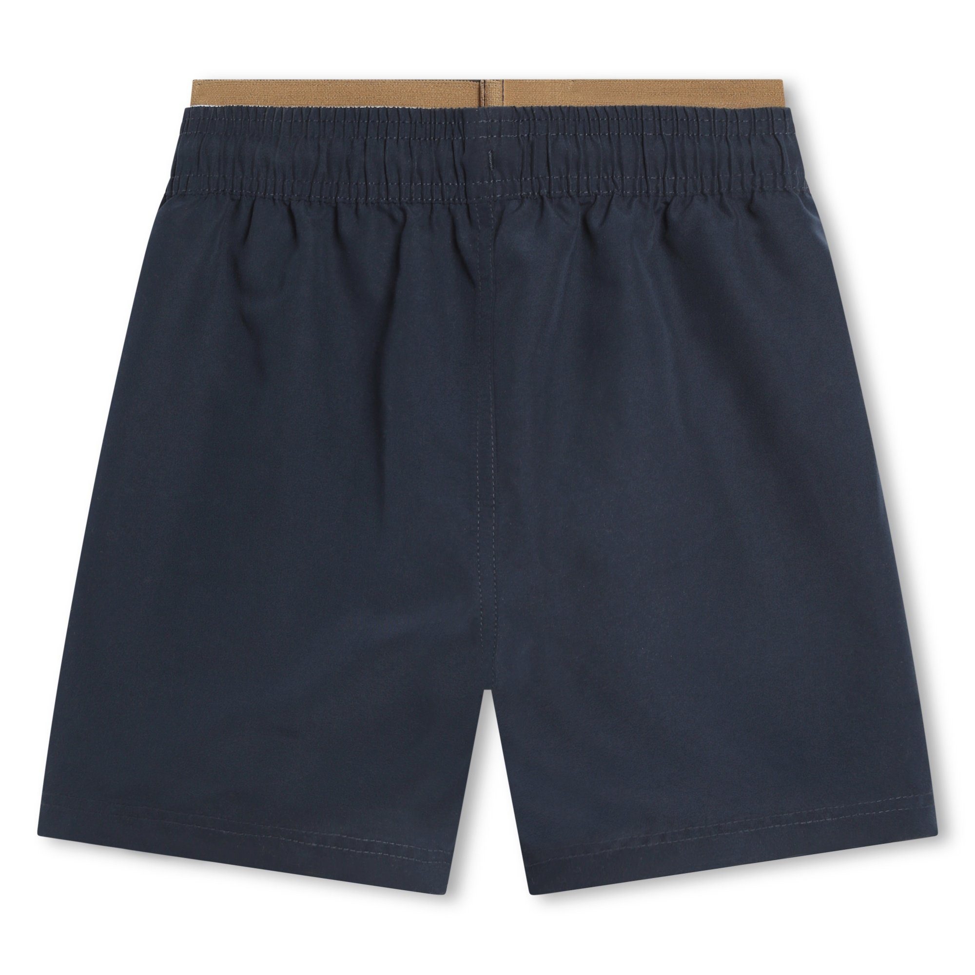 Boss Kidswear Badeshorts Boss Kidswear Surfershorts dunkelblau mit kleinem Logo