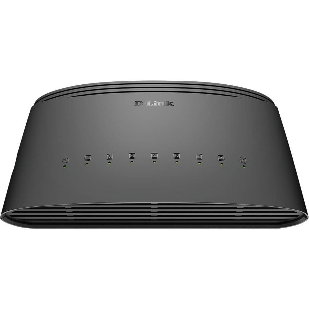 D-Link 8-Port Gigabit Unmanaged Desktop Switch DGS-1008D Netzwerk-Switch