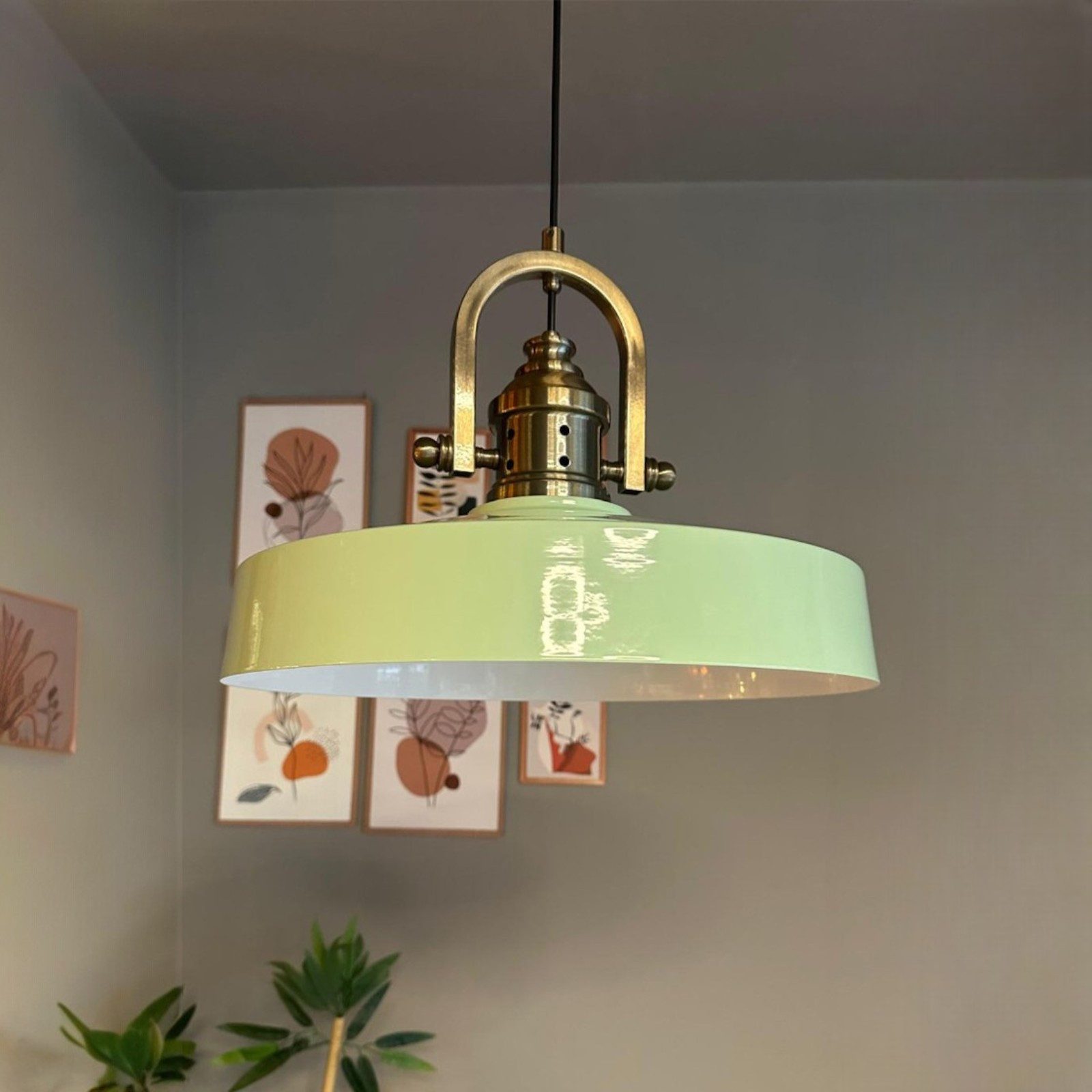 Bamyum Pendelleuchte Ace-Finke Vintage Pendelleuchte Industrial günstig online kaufen