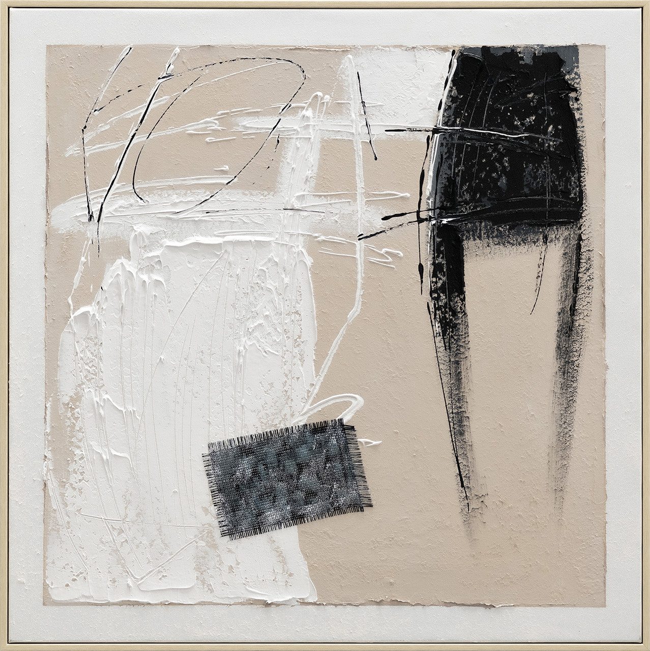 ArtUniverse Gemälde Natural Art 80 x 80 cm, Abstrakt