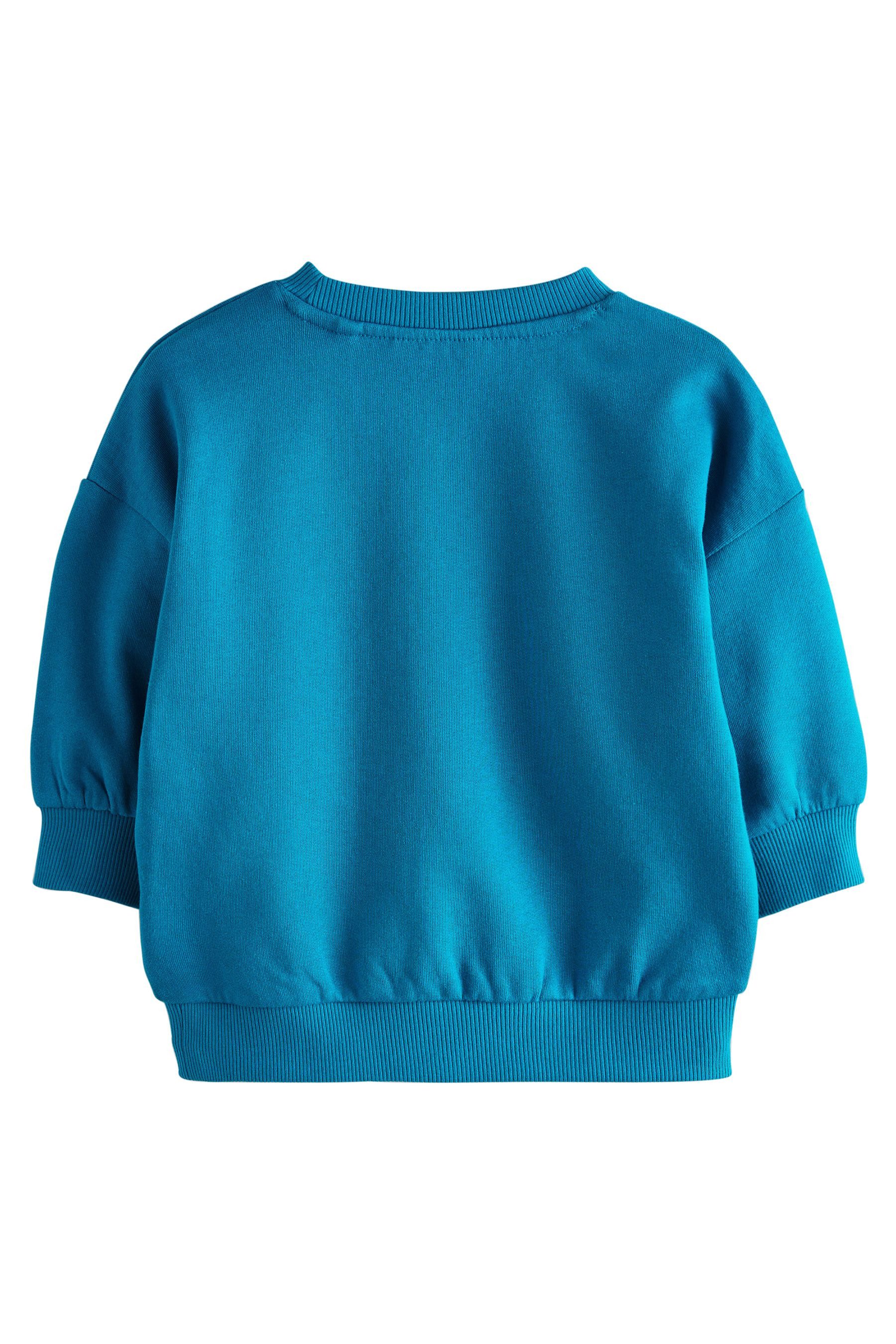 Next Sweatshirt Rundhals-Sweatshirt mit Stickerei (1-tlg) günstig online kaufen