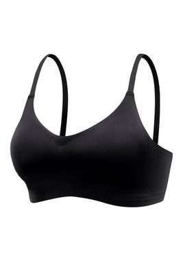 Nuance Bralette-BH SEAMLESS ohne Bügel, mit integriertem Push-up-Kissen, Basic Dessous