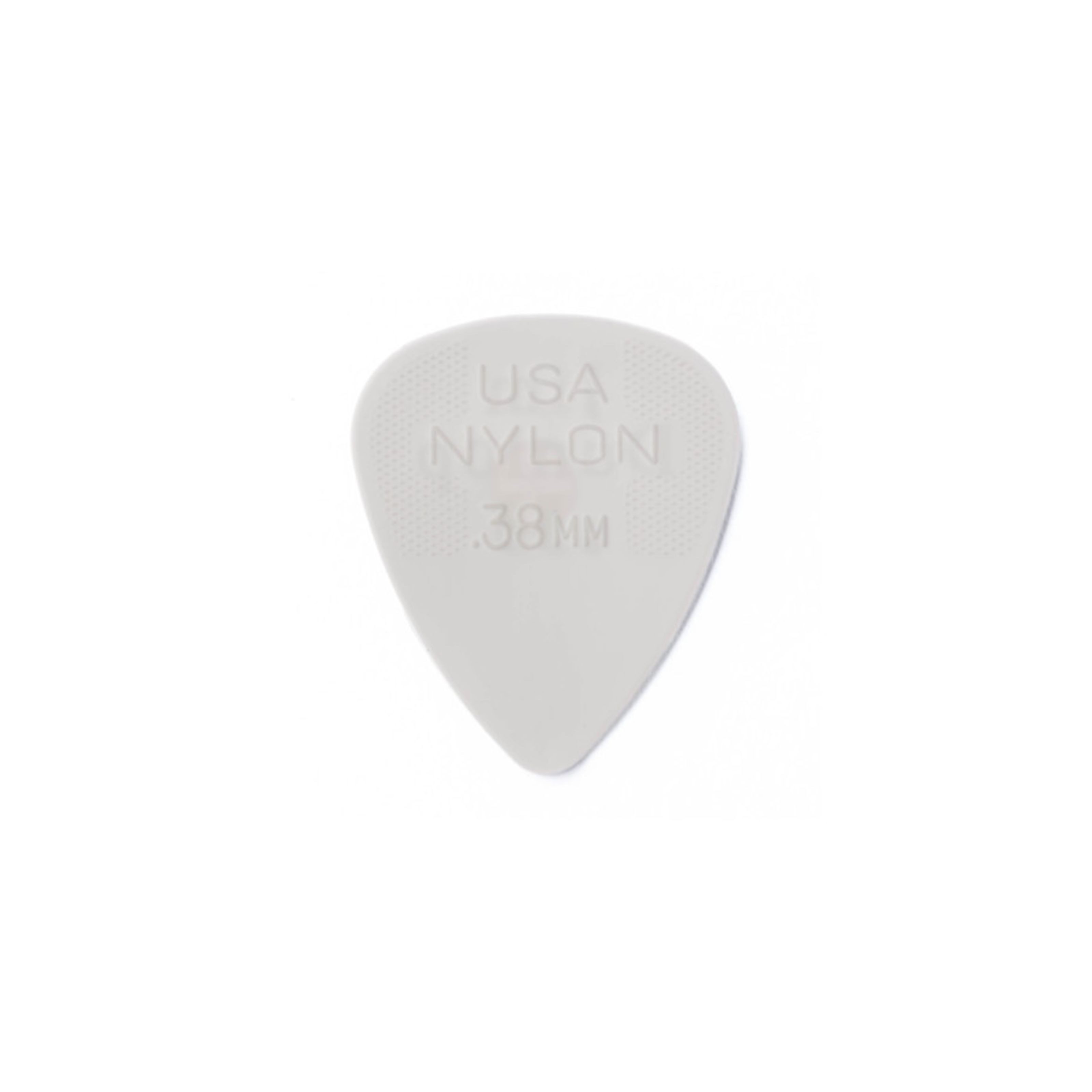 Dunlop Plektrum, 44P.38 Nylon Standard Picks 0,38 mm - Plektren Set