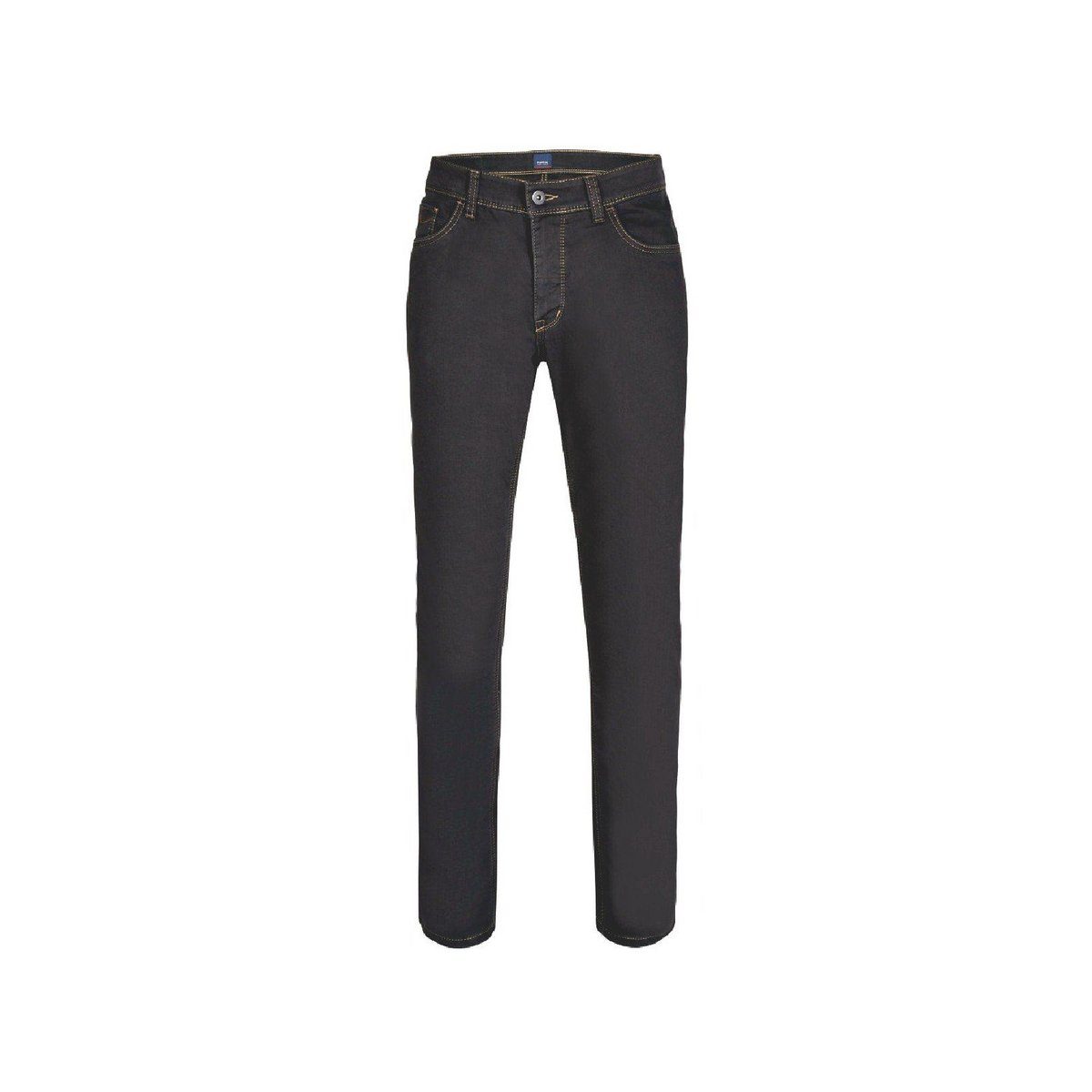 Hattric 5-Pocket-Jeans grau (1-tlg) | Straight-Fit Jeans