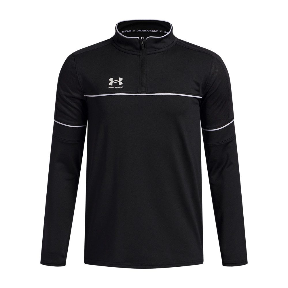 Under Armour® Trainingsshirt UA B CHALLENGER TRAINING QZ für Jugendliche, für Fußball, mit Daumenlöchern, atmungsaktiv