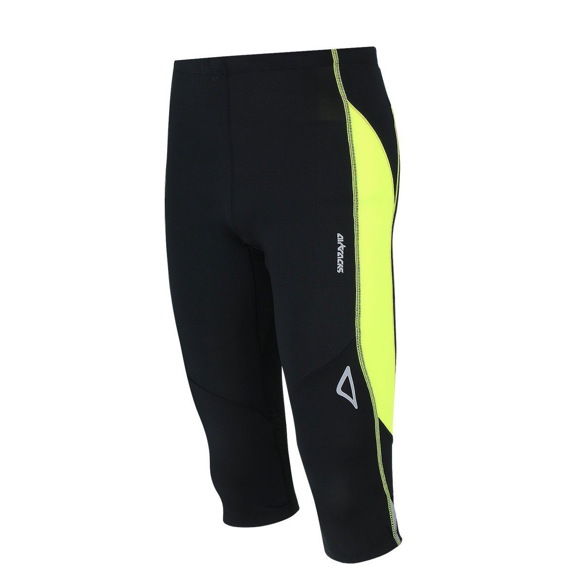 Airtracks Lauftights Laufhose 3/4 Lang Pro Air (Sporthose mit Kompressionswirkung & Quick Dry Funktion) » S M L XL XXL XXXL «