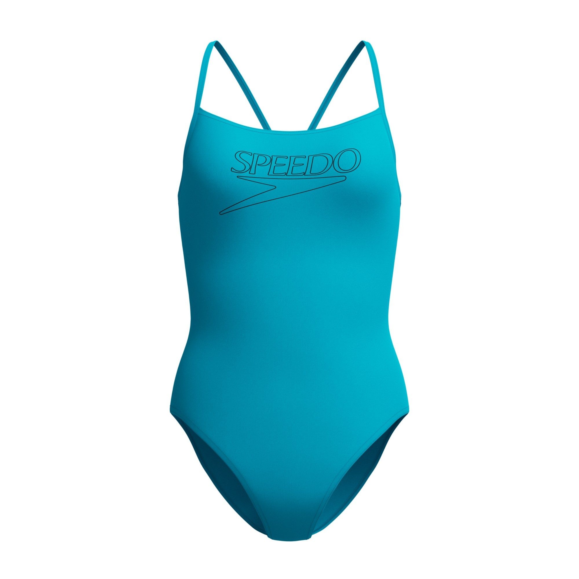 Speedo Badeanzug Endurance+ Logo Thin Strap One