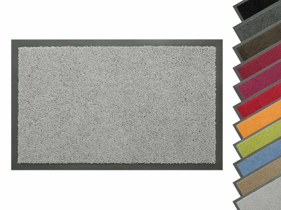 Fußmatte DANCER - Lila - 40x60cm - Schmutzfangmatte, Sauberlaufmatte,  Primaflor-Ideen in Textil, Rechteckig, Höhe: 6 mm
