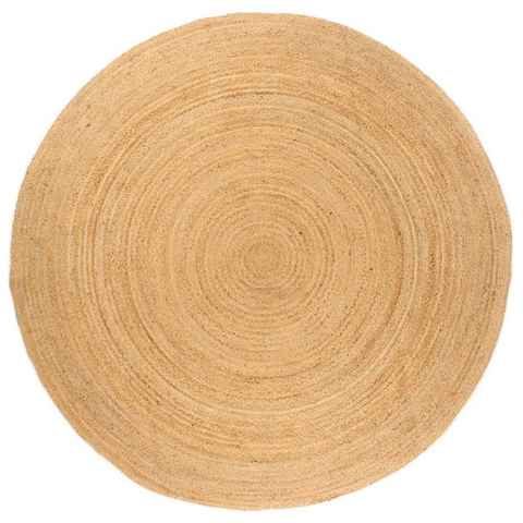 Teppich Teppich Jute Geflochten 180 cm Rund, vidaXL, Runde