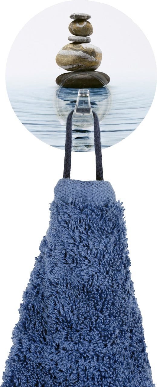 WENKO Handtuchhaken Wenko Static-Loc Wandhaken Uno Kunststoff, Design: – Bild 4 von 5