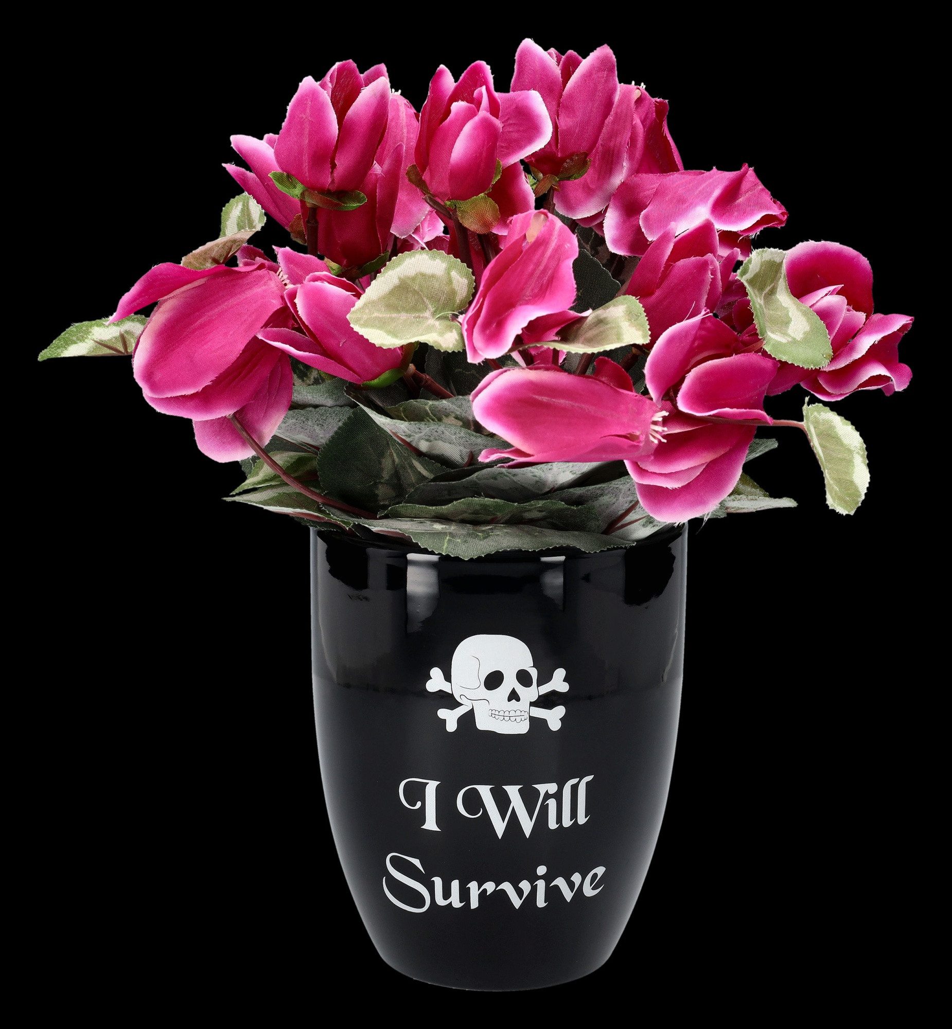 Figuren Shop GmbH Blumentopf Blumentopf Gothic günstig online kaufen
