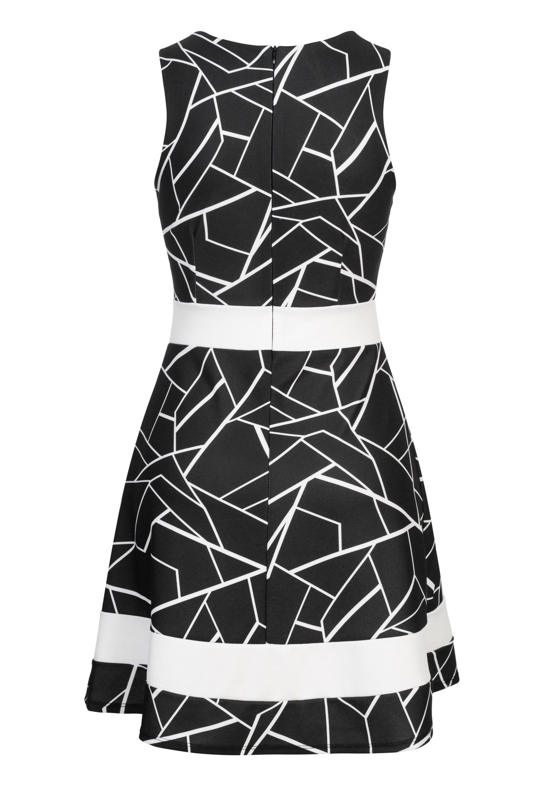 CLOUD 5IVE Shirtkleid CLOUD 5IVE Dress with Abstract Print and Zipper on th günstig online kaufen